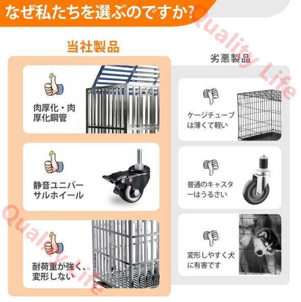 キャスター付き