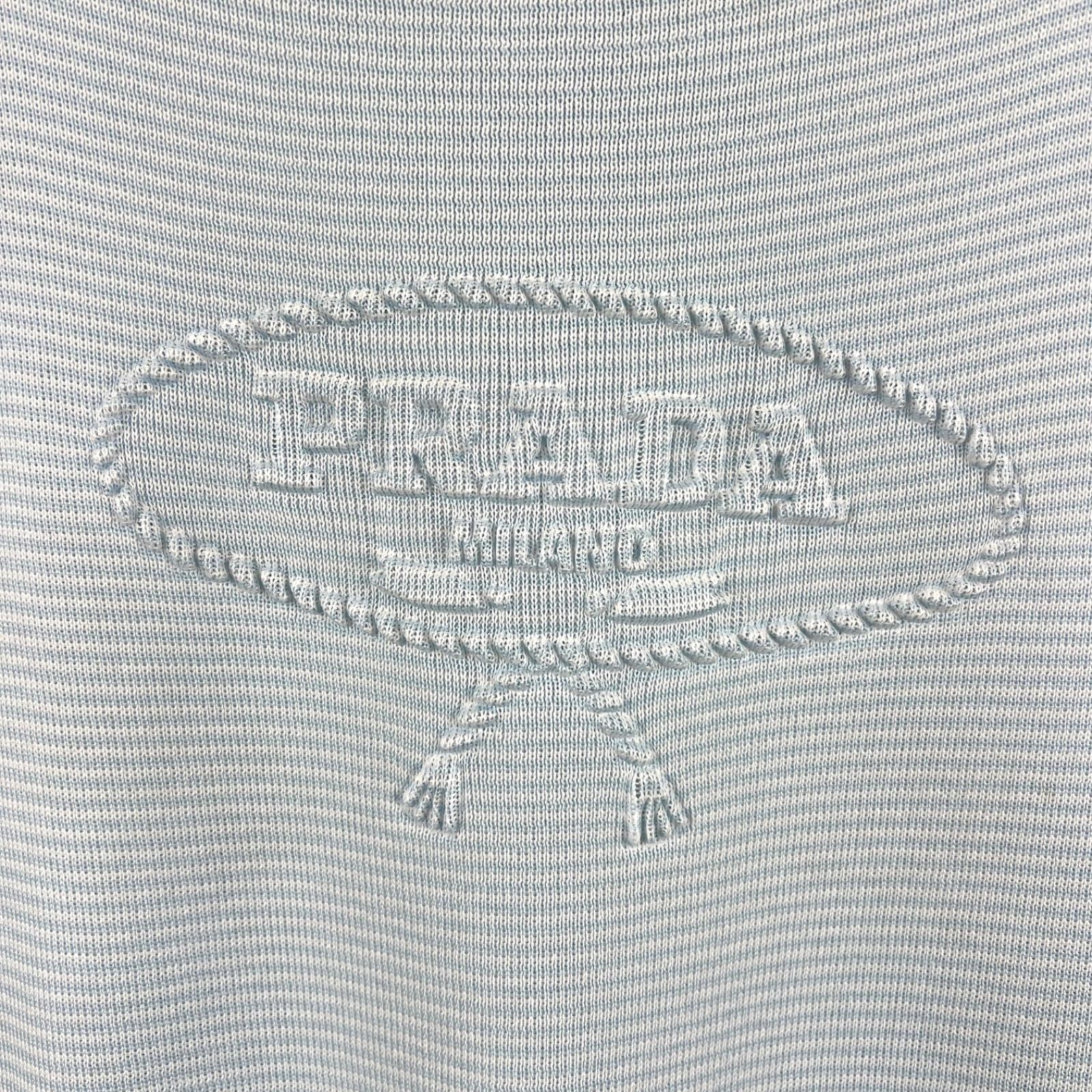PRADA SPORT 00s y2k archive stripes emboss logo Tee プラダ