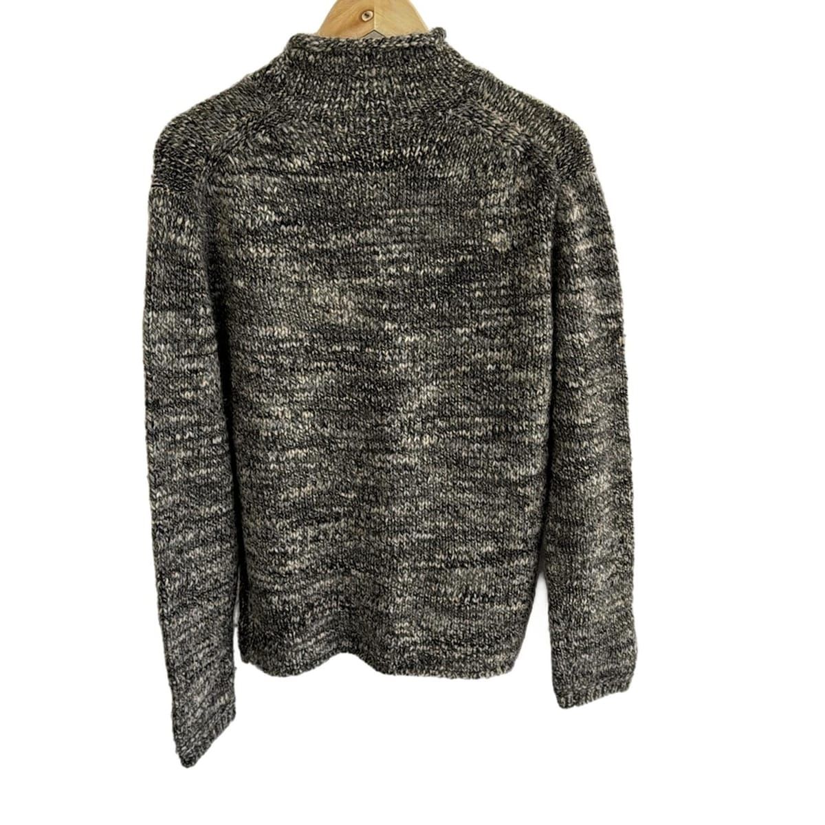 POLObyRalphLauren ポロラルフローレン 長袖セーター サイズSP S メンズ - 黒×アイボリー ハイネック