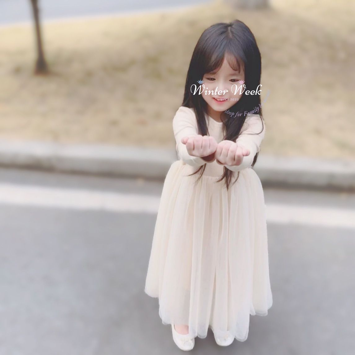 100cm】フォーマルワンピース （Rora 発表会 ドレス ワンピース キッズ  