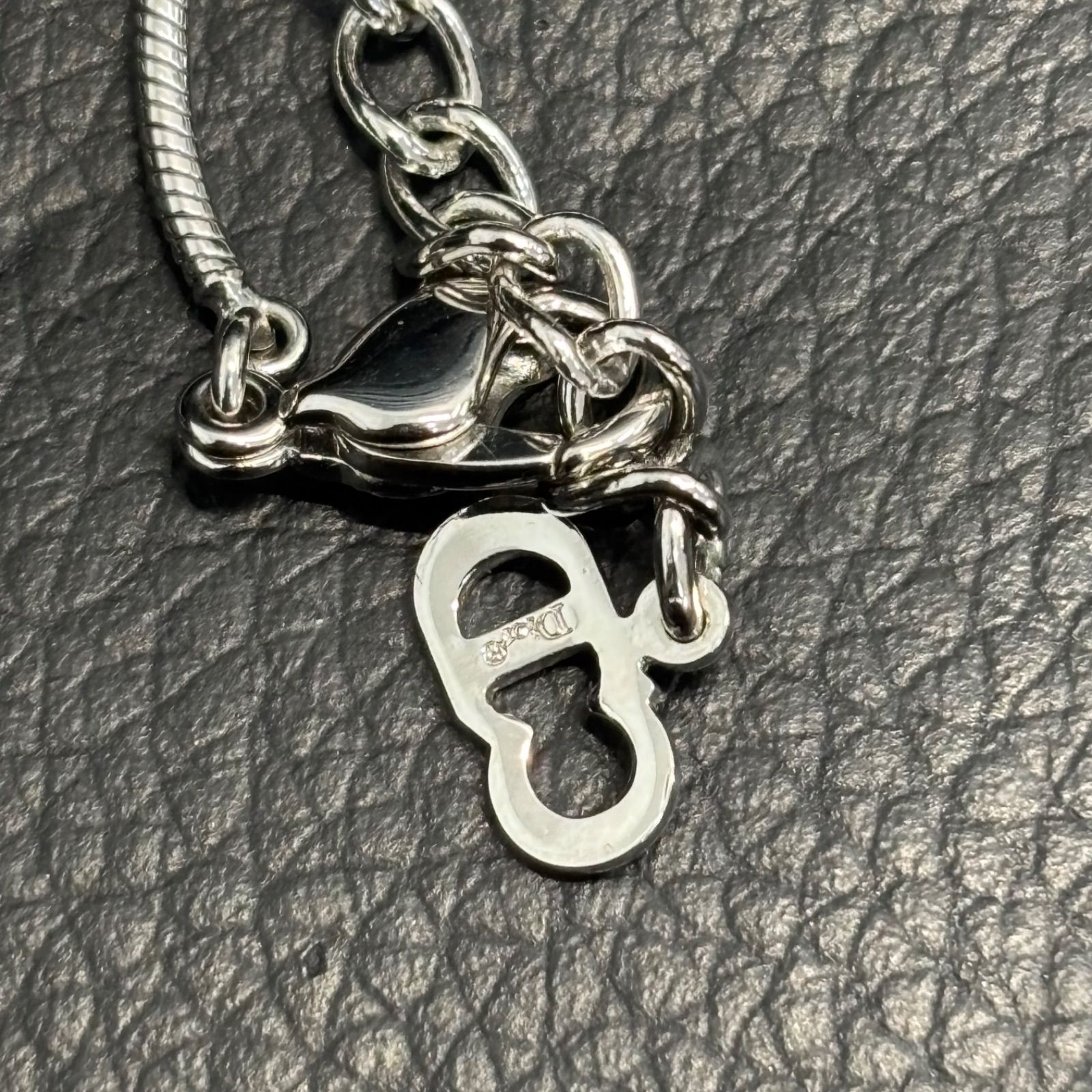 Christian Dior ディオール ネックレス シルバーカラー CDロゴ 美品