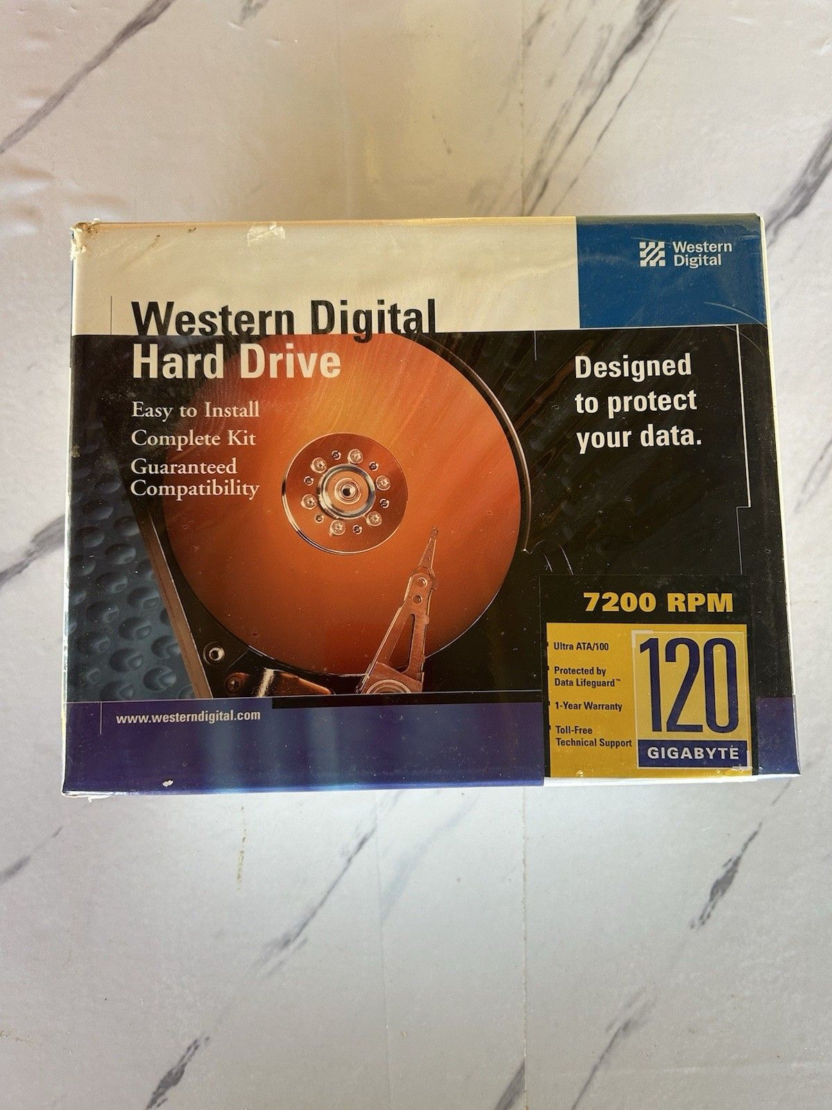 Western Digital ハードドライブ 120GB 7200 RPM Ultra ATA|100 内蔵 EIDE
