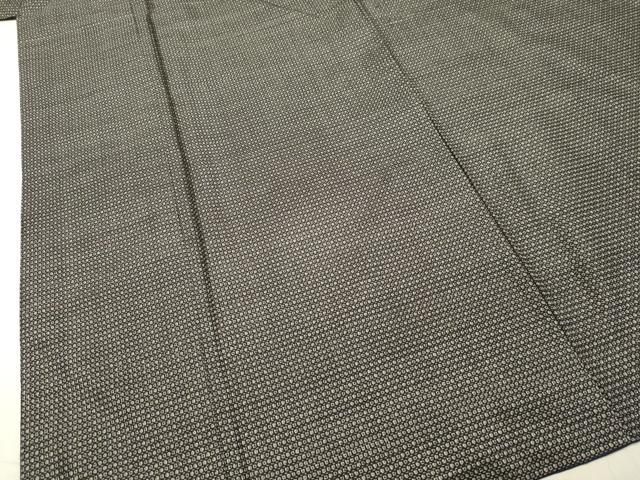 平和屋着物○男性 本場大島紬 アンサンブル 格子 正絹 逸品 DAAS2438tw  