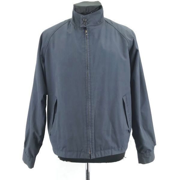 70s-80s？ビンテージ★USA製★English Squire★着脱可ボアライナー付き/スイングトップ/ドリズラー【42/L/紺】フルジップ◆BC261W 70s-80s？ビンテージ☆USA製☆English Squire☆着脱可ボアライナー付き