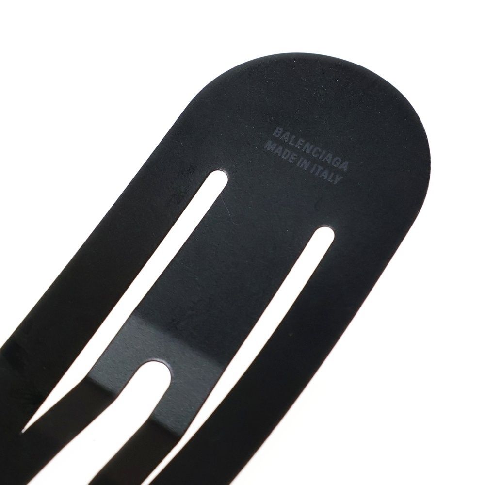 BALENCIAGA バレンシアガ Holli XXL Clip ヘアクリップ ヘアアクセサリー 2個セット ブラック 699021 TZ01G 5610 USTAUSTRALIA_COM_AU