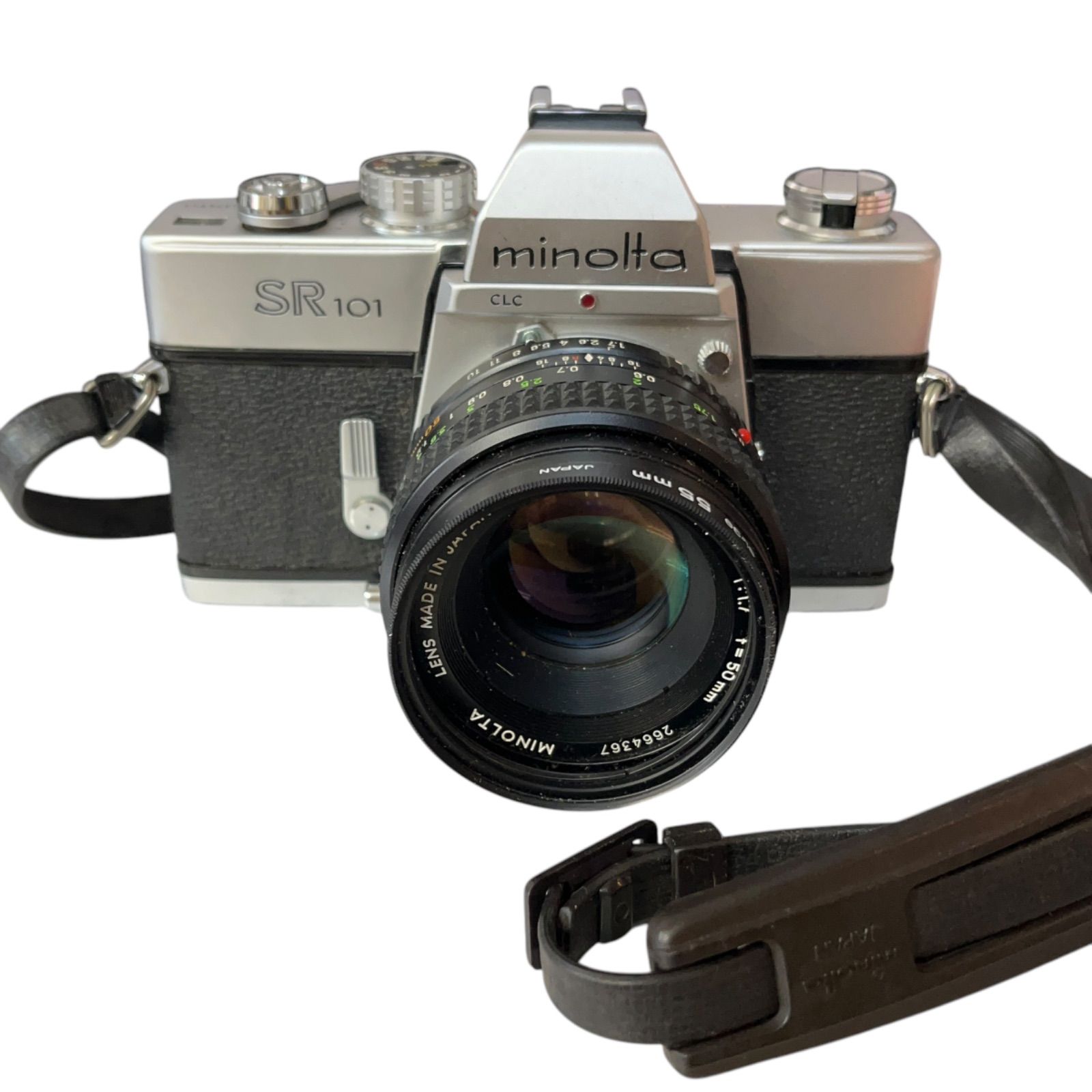 管29956】MINOLTA ミノルタ SR101 フィルム一眼レフカメラ 55mm 1  