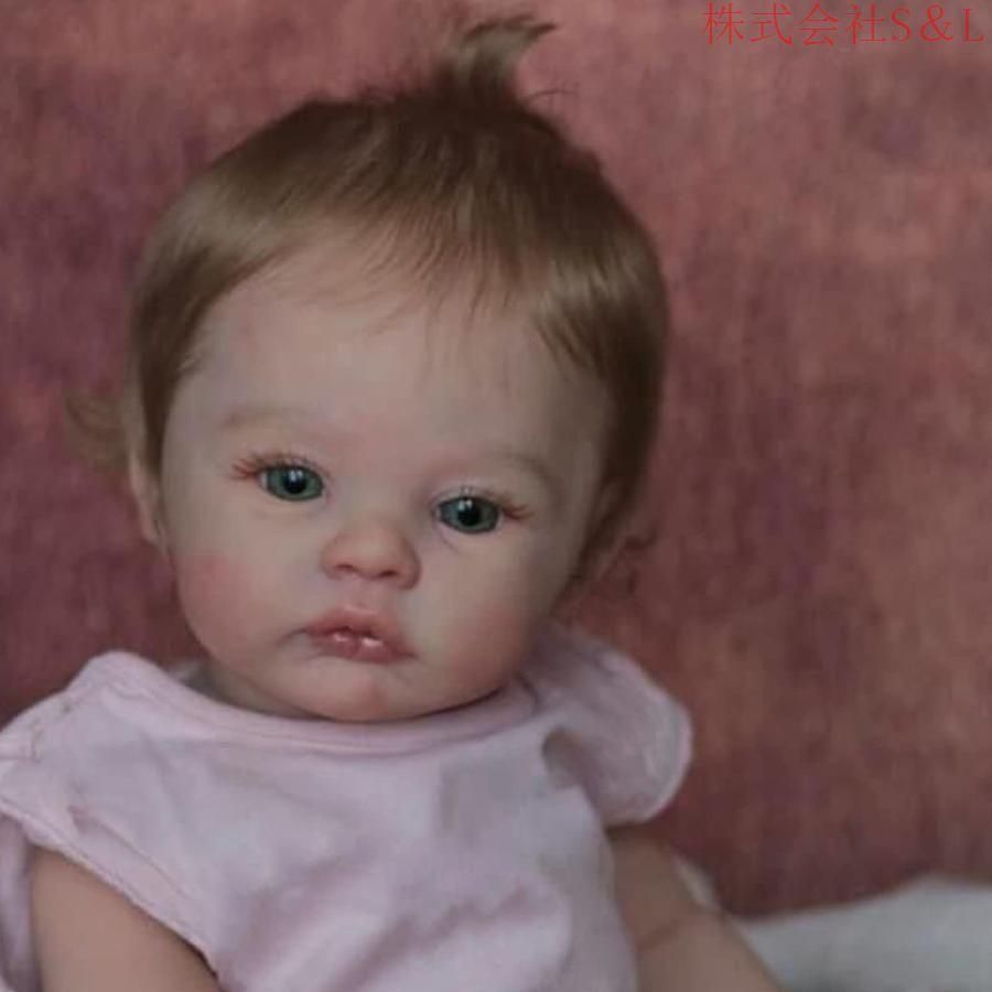 リボーンドール 19インチ48cm 新しい生まれ変わった女の子の人形