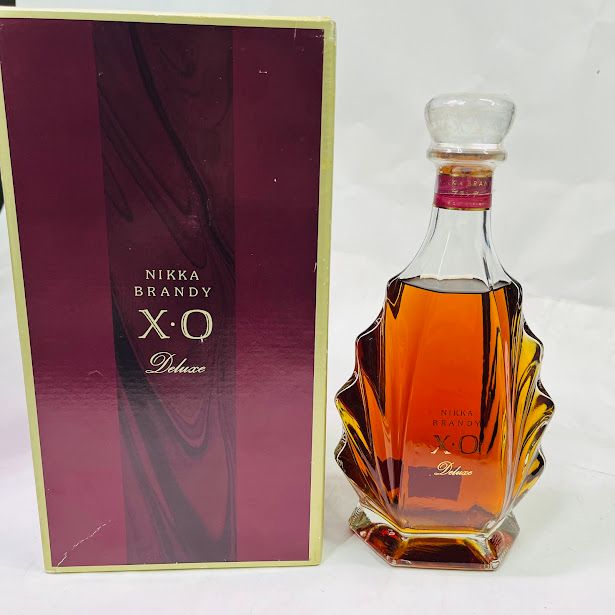 未成年の飲酒は法律で禁じられています 愛媛県内 発送 ニッカブランデーX Oデラックス ブランデー 660ml