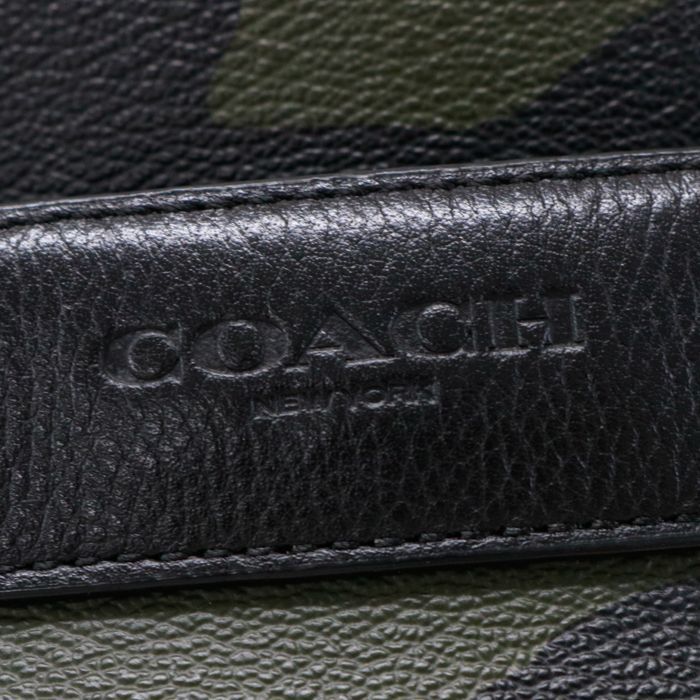 コーチ COACH ショルダーバッグ PVC / レザー カモフラ 迷彩柄 F59894