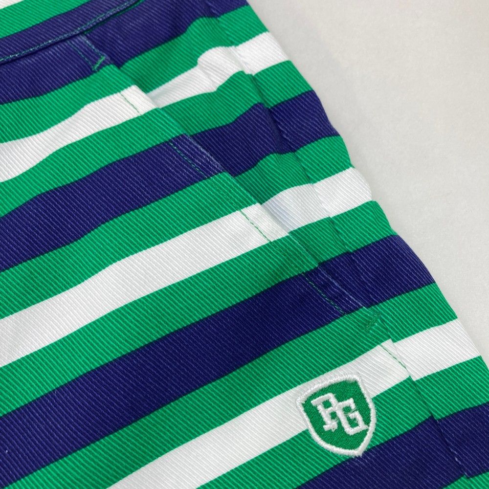 PEARLY GATES ロゴボーダー ストレッチハーフパンツ ゴルフ メンズ