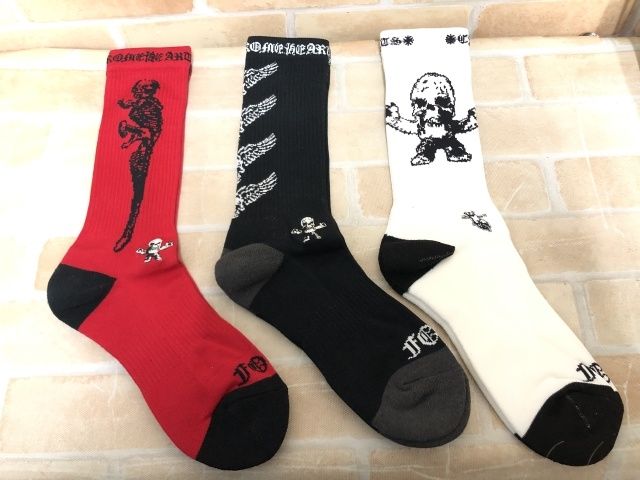 中古】 CHROME HEARTS クロムハーツ SOCKS FOTI 3PK フォティ3足