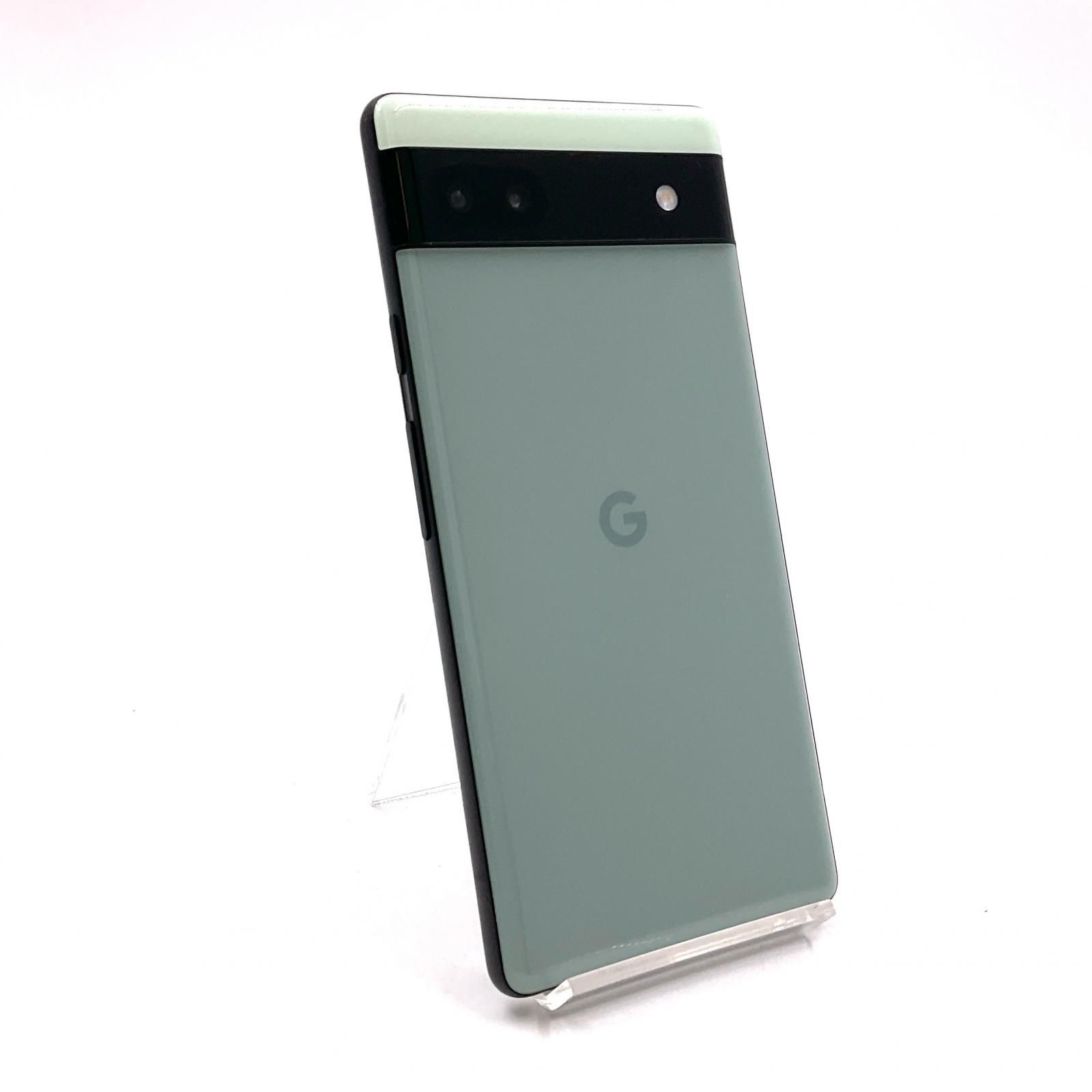 Google Pixel 6a 128GB Sage Softbank GB17L 白ロム 動作確認済