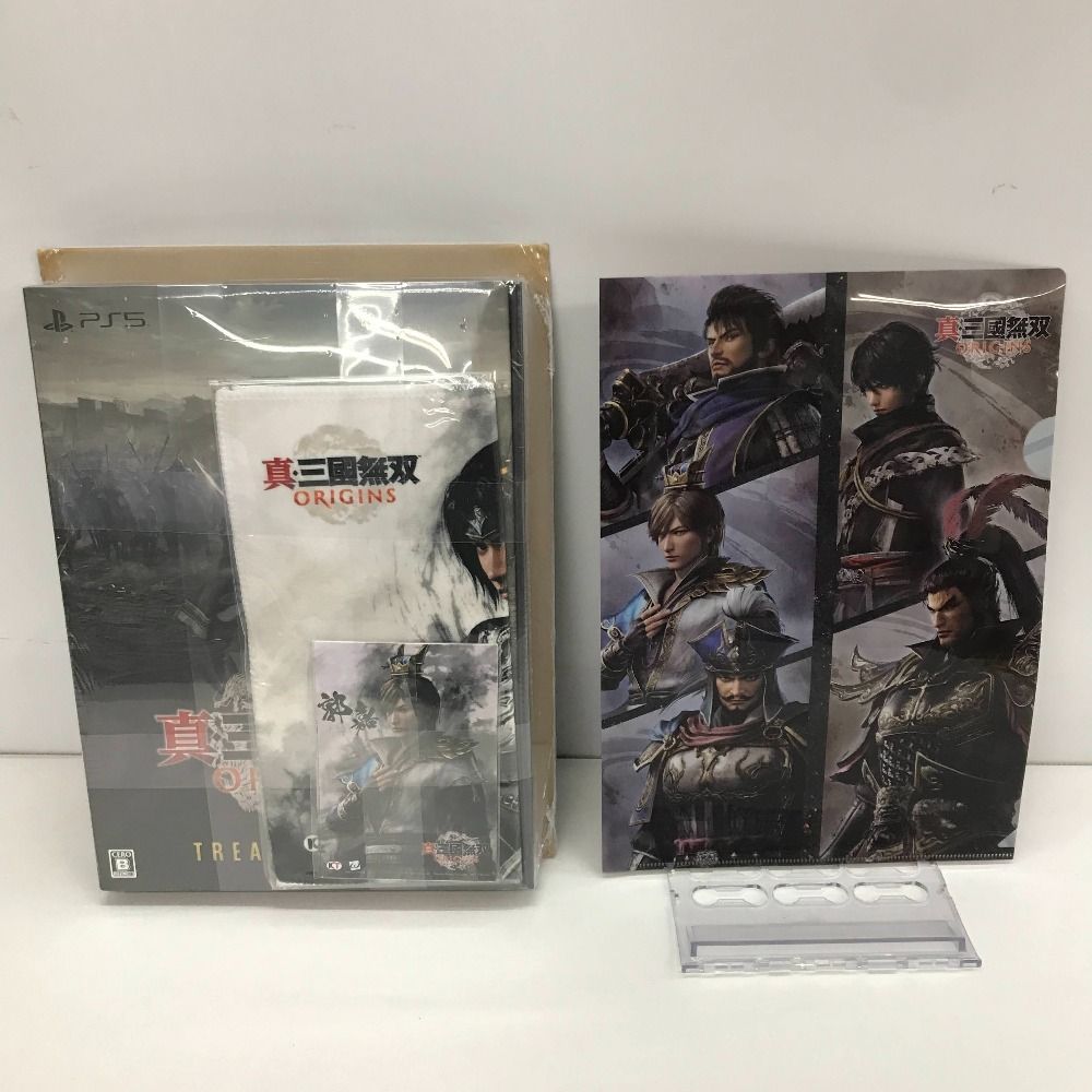 05w11283 PS5 PlayStation5 ソフト 真 三国無双 ORIGINS TREASURE BOX 特典付き ◎ ◎