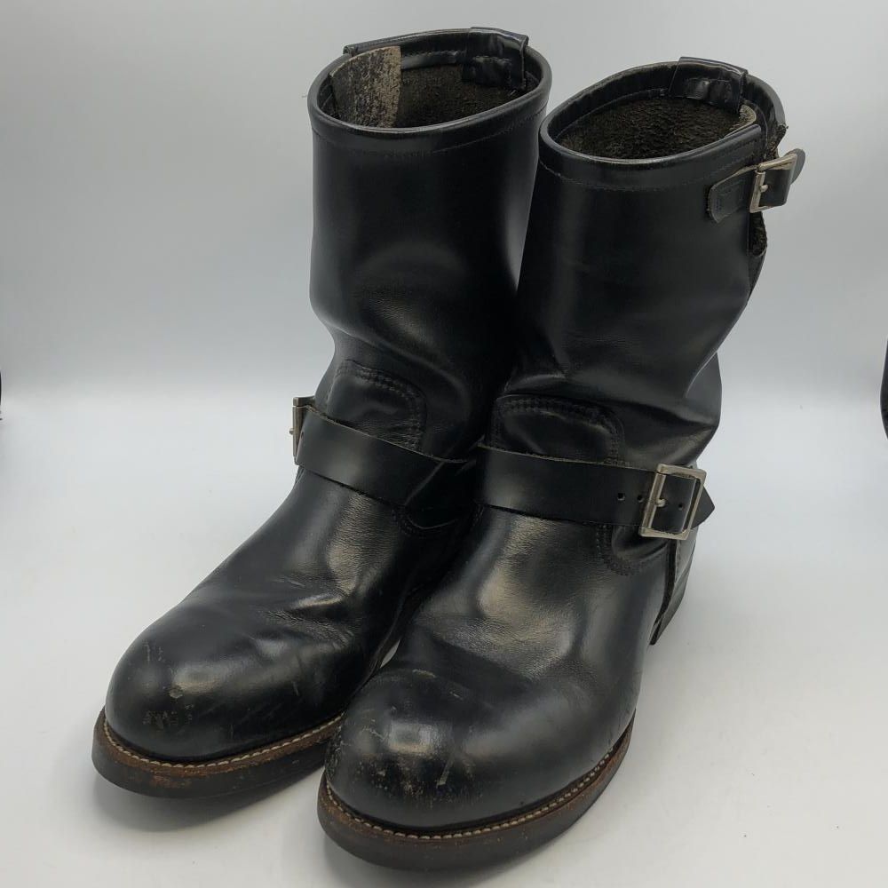 中古】RED WING 10年製 2268 エンジニアブーツ サイズ28cm ブラック レッドウィング [17] - メルカリ