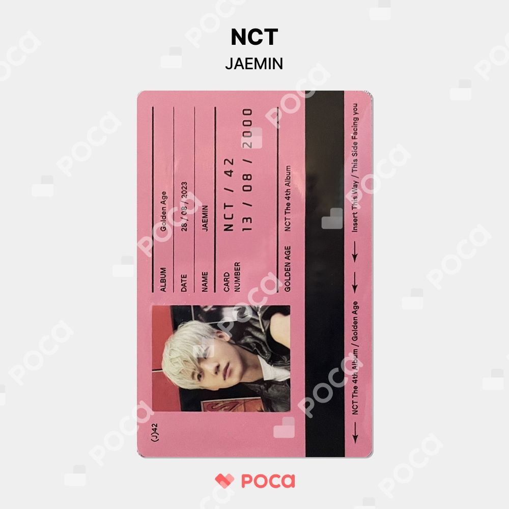 NCT ジェミン トレカ Golden Age Collecting Ver. アルバム 公式
