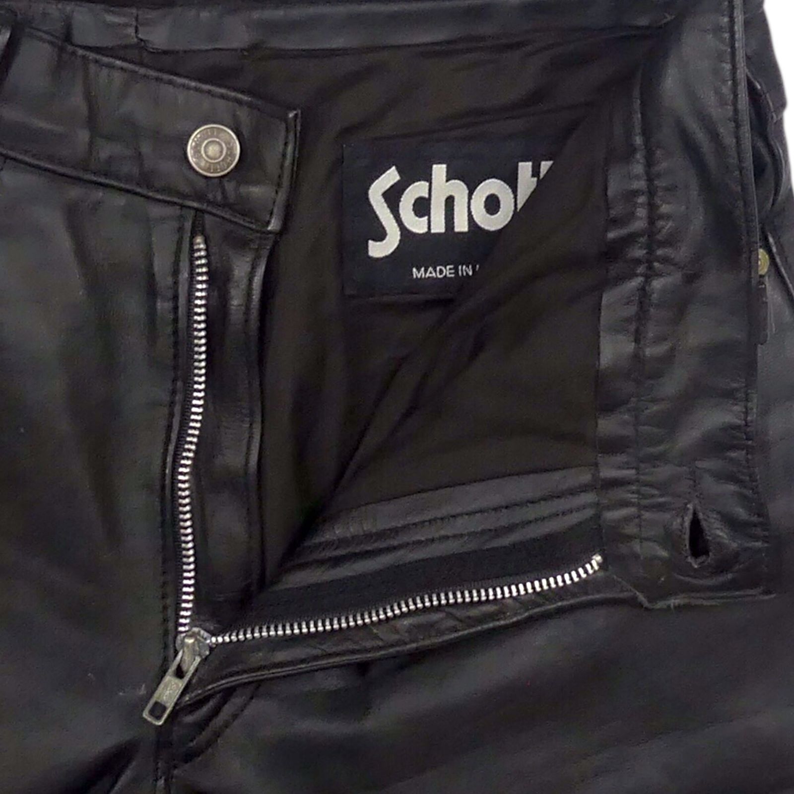 レザーパンツ　牛革　w32　Schott Harley-Davidson Harley-Davidson/レザーパンツ 革パンツ - メルカリ