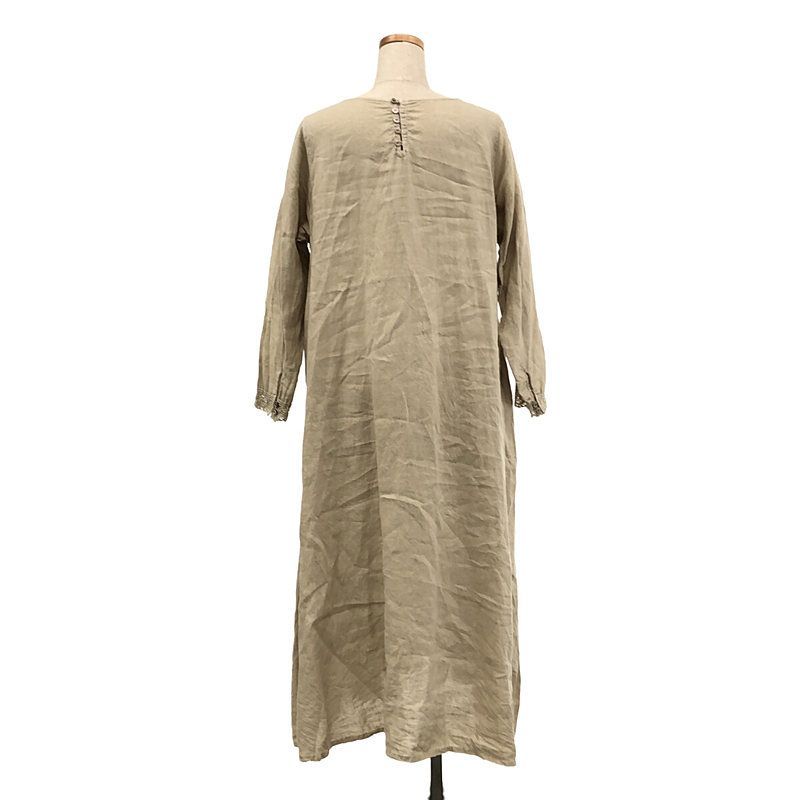 nest robe / ネストローブ | リネン レース装飾 ボリューム ロング  