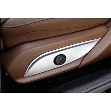 高品格 ベンツ サテンシルバー フロントシート サイドパネル カバー W205 C205 A205 C180 C300 C43 C63 Cクラス クーペ カブリオレ b1462