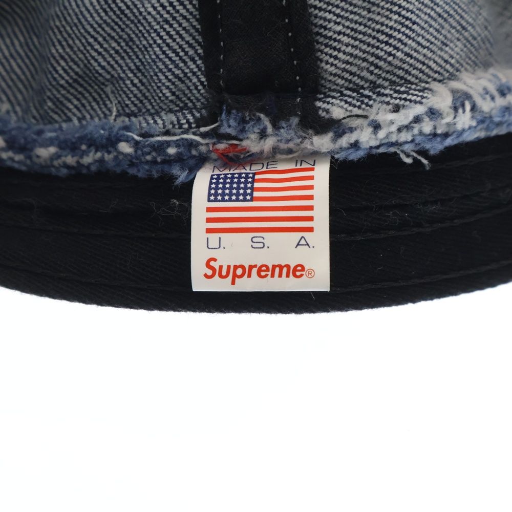 SUPREME (シュプリーム) 19SS Logo Denim Crusher ロゴ総柄 デニム