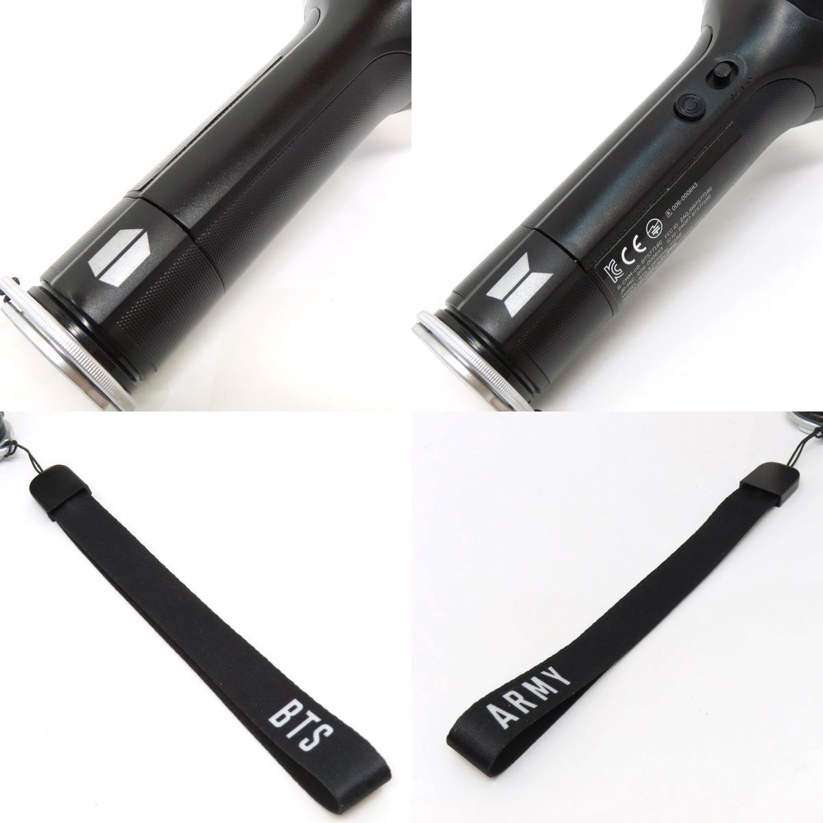 BTS ペンライト 　動作OK　中古 BTS OFFICIAL LIGHT STICK Ver.3 ペンライト アミボム ※中古