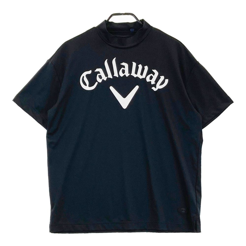 サイズ：S RUFFLOG ラフロッグ ×TTNE ハイネック 半袖Tシャツ  ブラック系 [240101335315] ゴルフウェア メンズ ストスト サイズ：LL CALLAWAY キャロウェイ 241-0134550 ハイネック 半袖