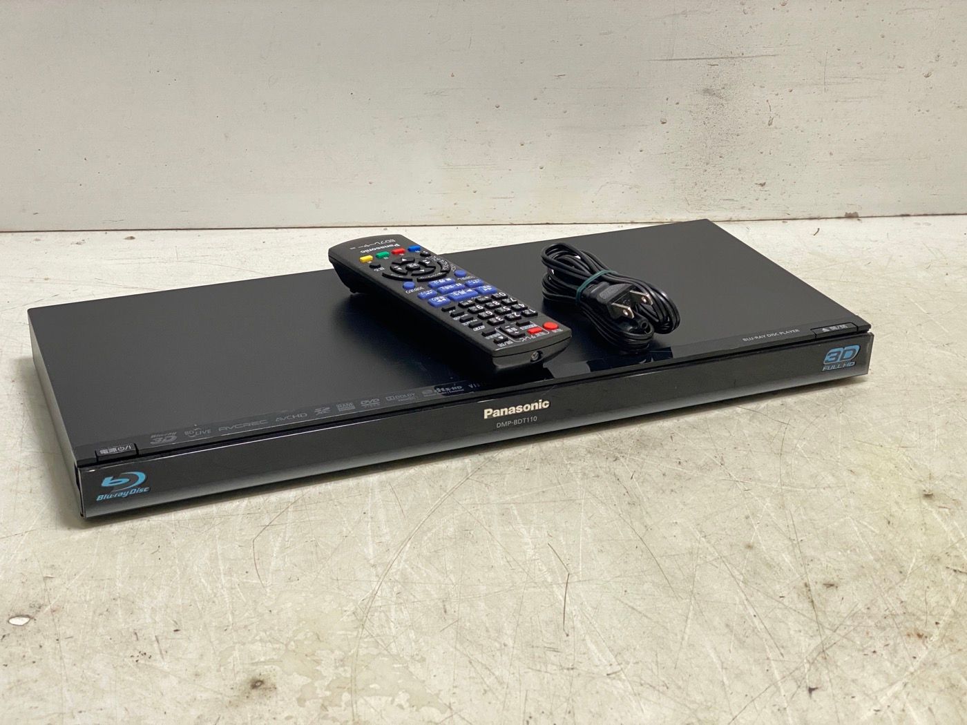 パナソニック ブルーレイディスクプレーヤー DMP-BDT110-K