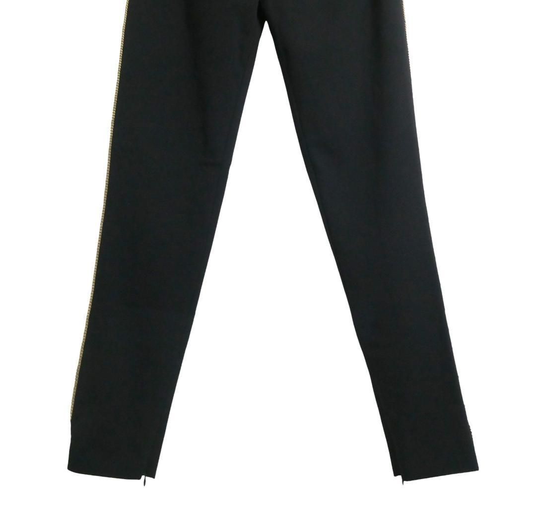 GIVENCHY ジップパンツ 美品 GIVENCHY ジバンシィ サイズ42 パンツ スラックス チェーン装飾