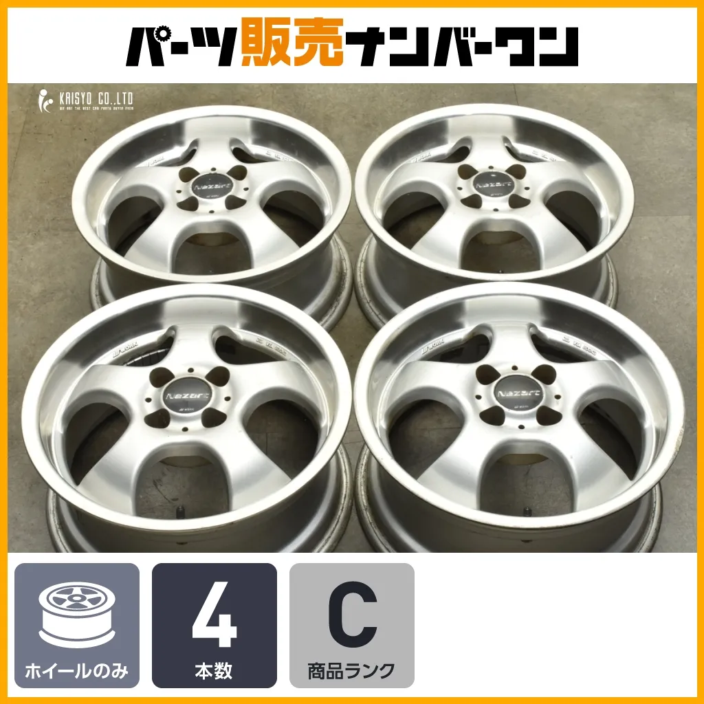 work Nezart 16インチ4穴　pcd 8j 4本セット　送料込 work Nezart 16インチ4穴 pcd 8j 4本セット 送料込 Yahoo