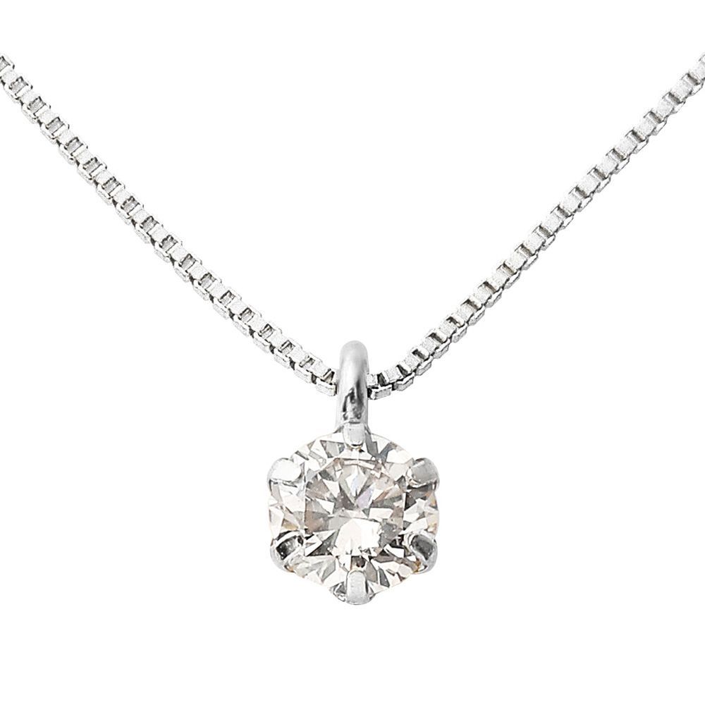 Pt900 0.1ct 1粒ダイヤのプチネックレストップ ダイヤモンド Pt900 0.1ct 1粒ダイヤのプチネックレストップ ダイヤモンド