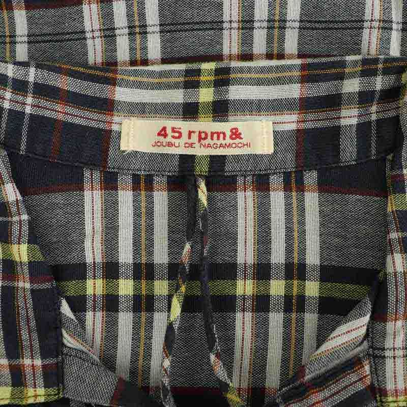 フォーティーファイブアールピーエム 45R 45rpm & チェック