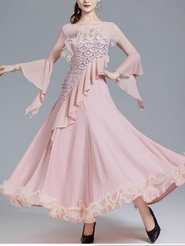 社交ダンスドレス セール　ラテンドレス 競技 フレア袖 オーダーメイド 新品・未使用社交ダンスドレス セール ラテンドレス 競技 フレア