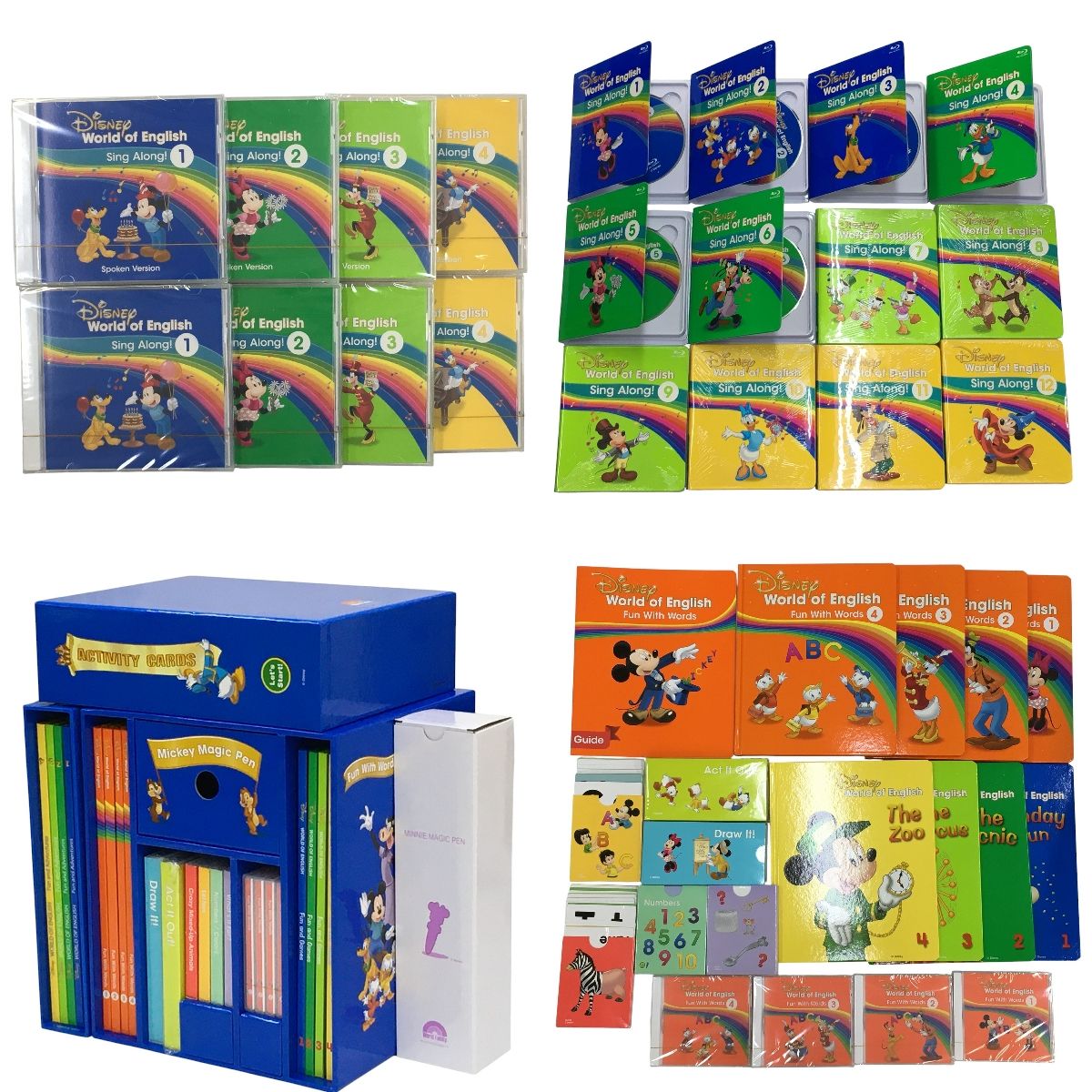 MAX90％オフ！ 良好 DWE ディズニー英語システム ディズニー ワールドファミリー セット MTDSGAQL 2025 N10504699 確率の高い