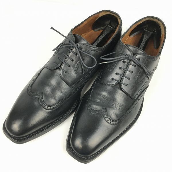 試着交換OK！a.testoni/ア・テストーニ イタリア製 ウイングチップ  