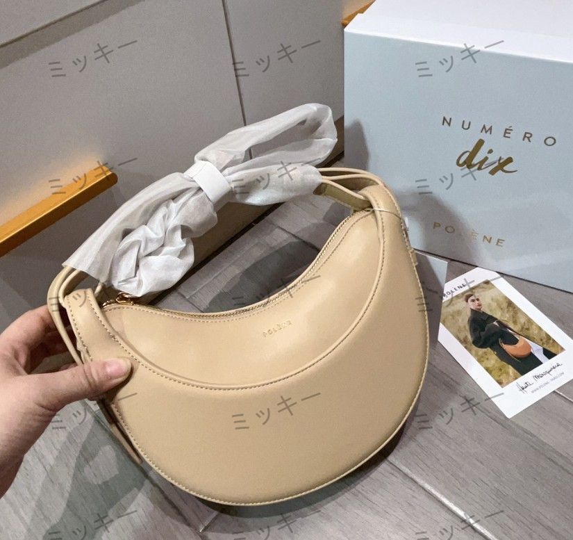 POLENE ポレーヌ Numero Dix ショルダーバック ベージュ バッグ