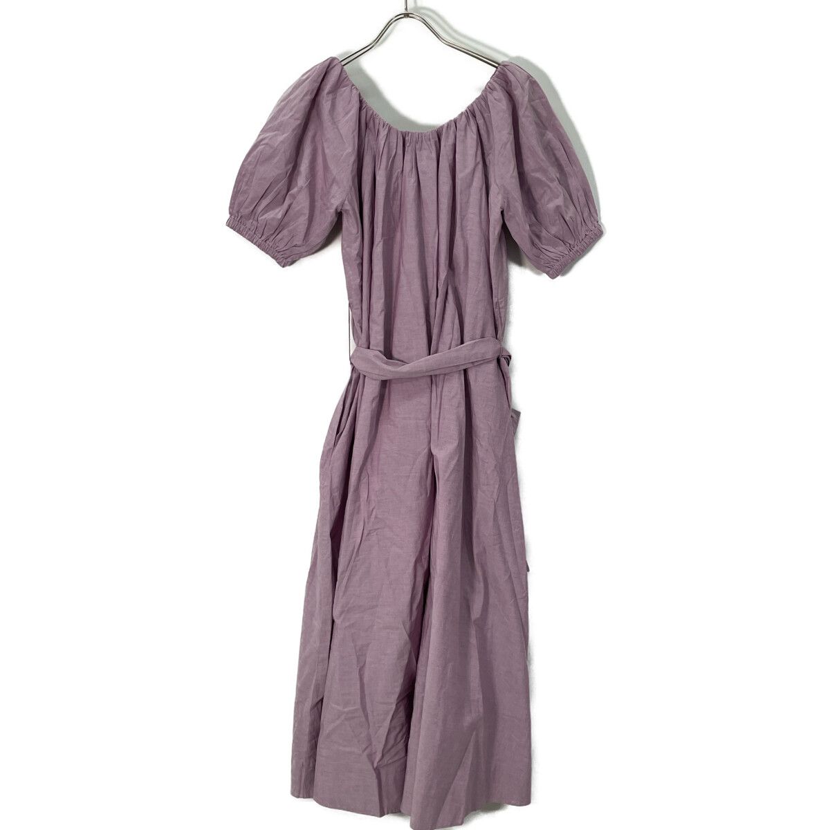 マーレット ﾊﾟｰﾌﾟﾙ BASTION ﾊﾟﾌｽﾘｰﾌﾞﾍﾞﾙﾃｯﾄﾞ2 WAYﾄﾞﾚｽ XS