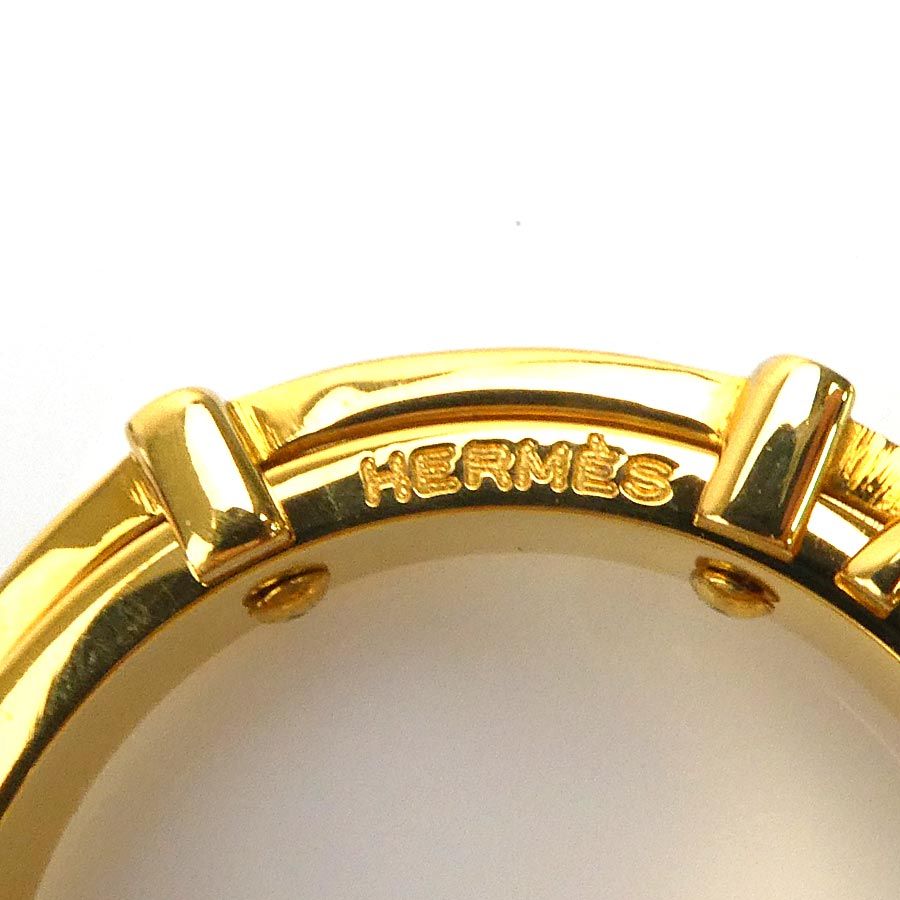 エルメス HERMES スカーフリング ベルトモチーフ - 【中古ブランド品