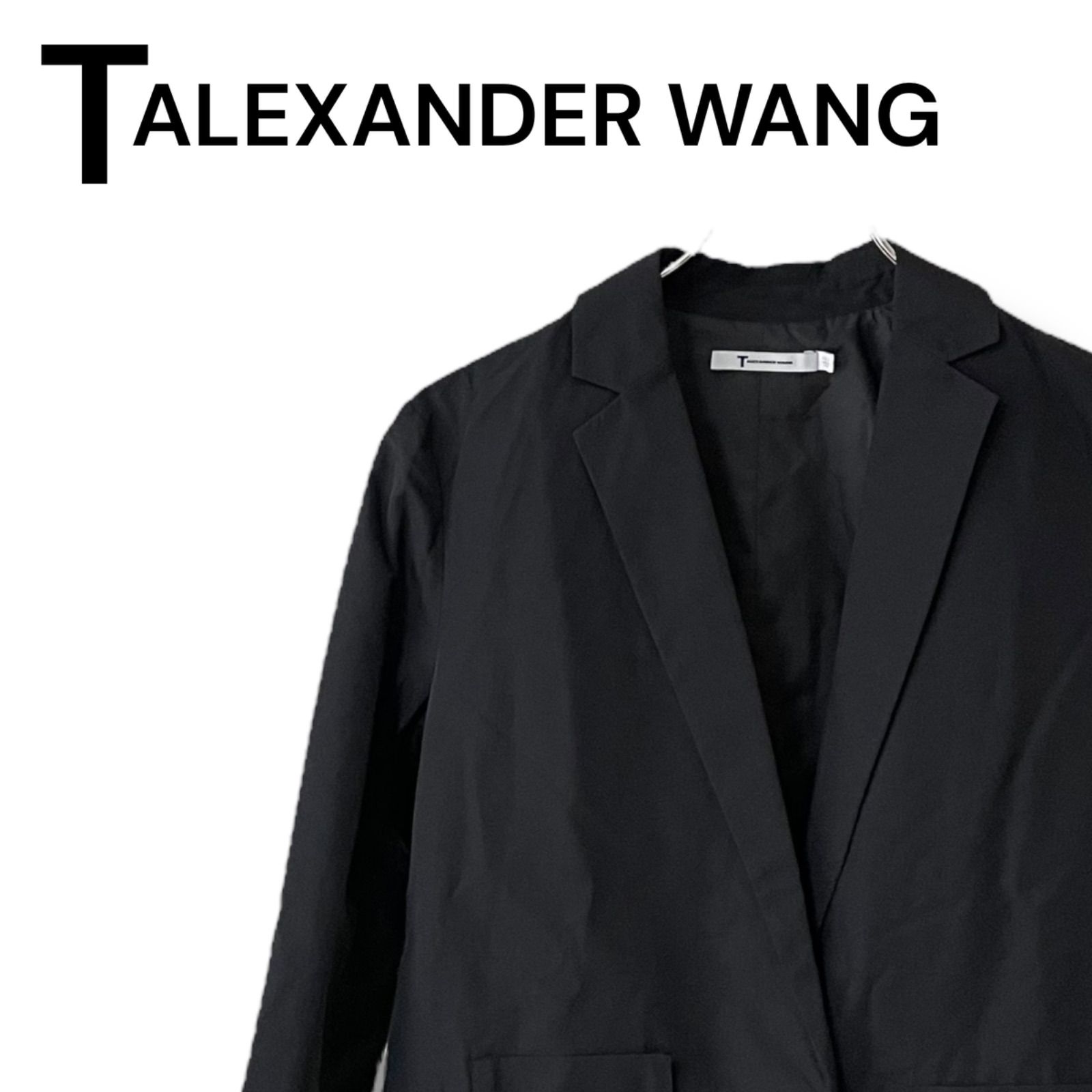 T ALEXANDER WANG Tバイアレキサンダーワン ブラック テーラード 