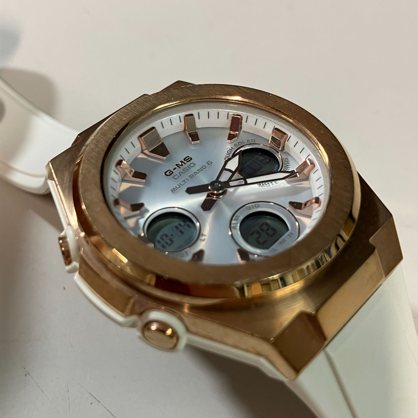 むつ81 101403 G SHOCK BABY MSG W 600 1 AJF タフソーラー腕時計 レディース 併売