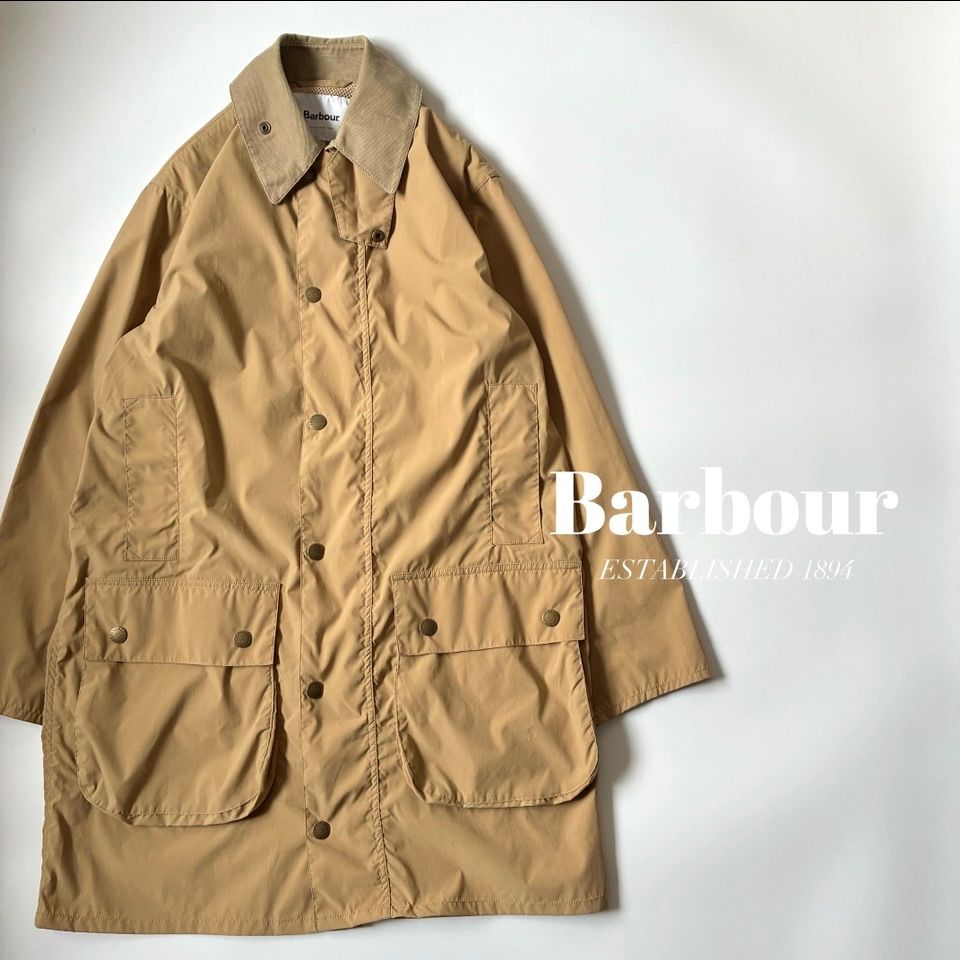 Barbour / SHIPS別注 BORDER ナイロン パッカブルコート - メルカリ