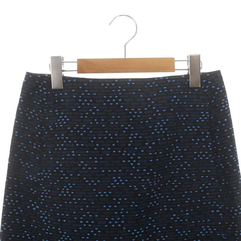 ドゥロワー Drawer タイトスカート ジャガード ひざ丈 バック  