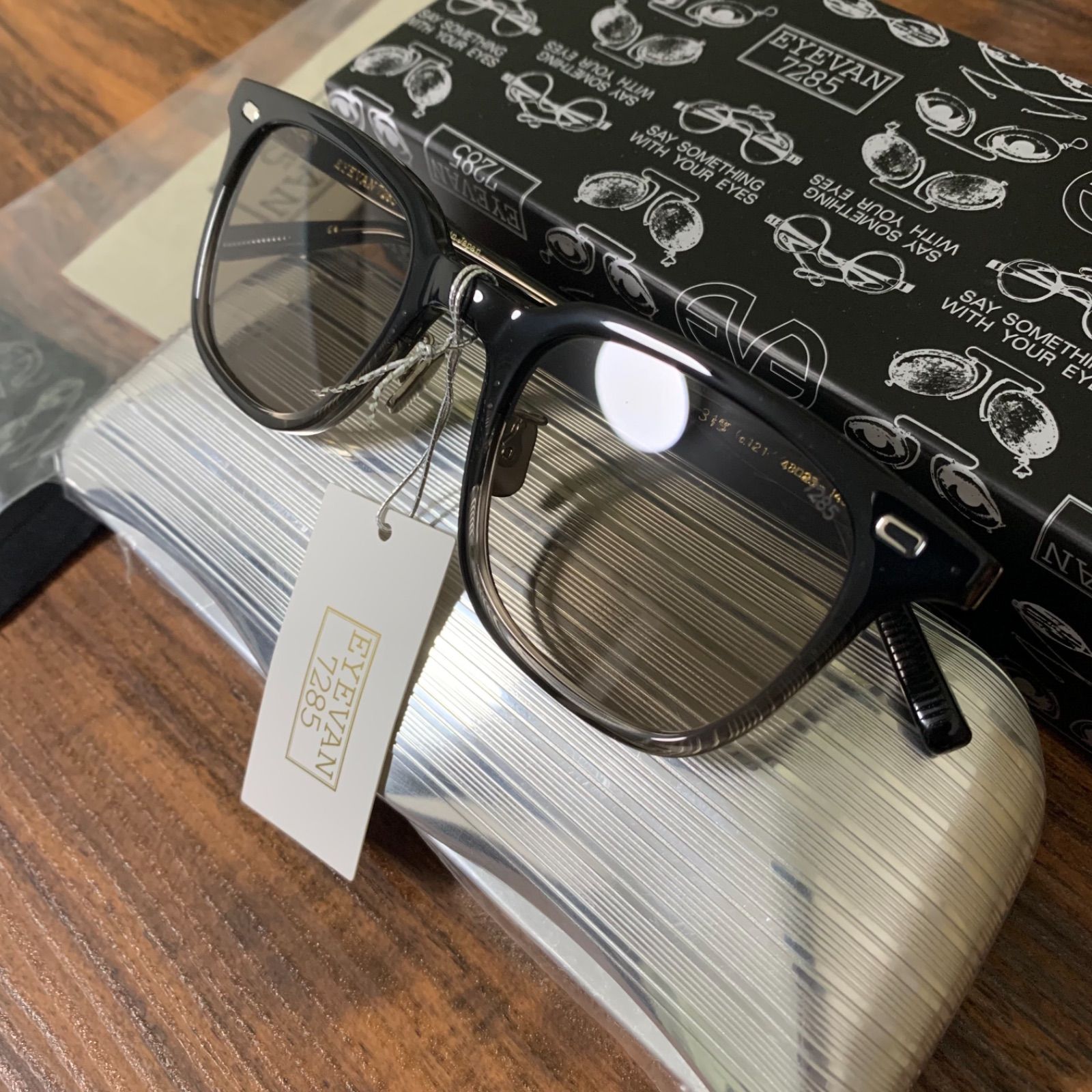 EYEVAN7285 319 SUN 100 刻印 純正レンズ 綾野剛 綾野剛着用 EYEVAN