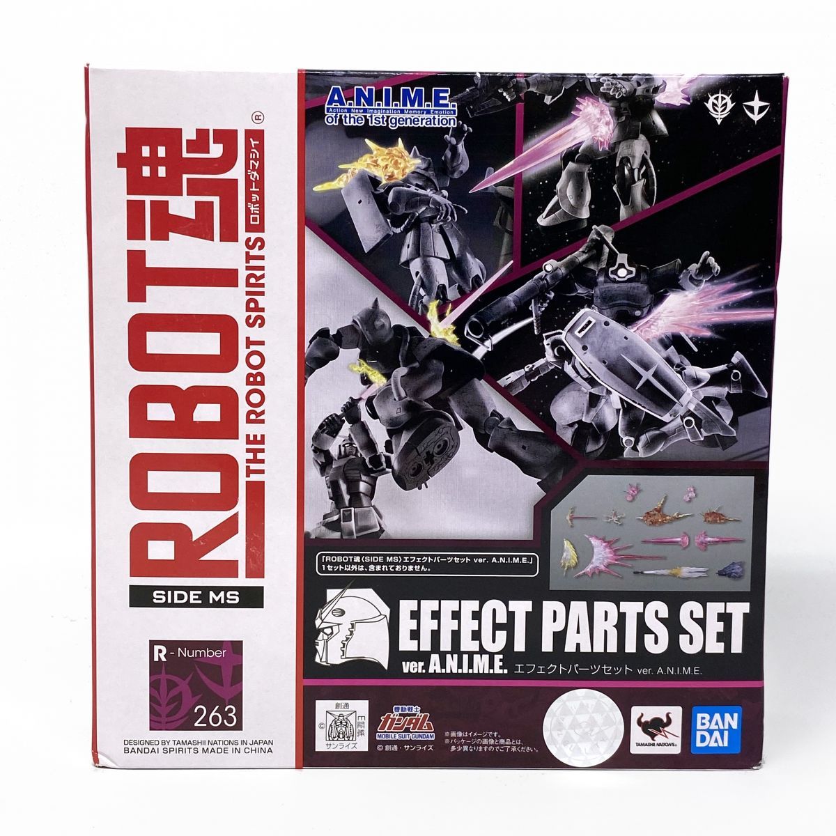 BANDAI - ROBOT魂 SIDE MS  ver. A.N.I.M.E. 3体セット ROBOT魂 ver. A.N.I.M.E. ＜SIDE MS＞ ホワイトベース隊 MS