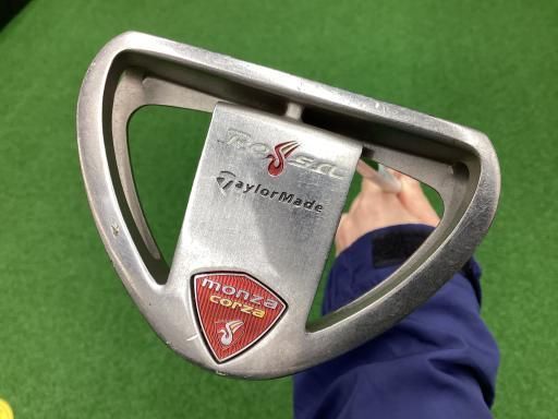 テーラーメイド Rossa agsi monza corza 中尺 センター 37インチ パター PT スチール フレックスその他 メンズ 男性用 右利き 右用 Cランク ゴルフクラブ