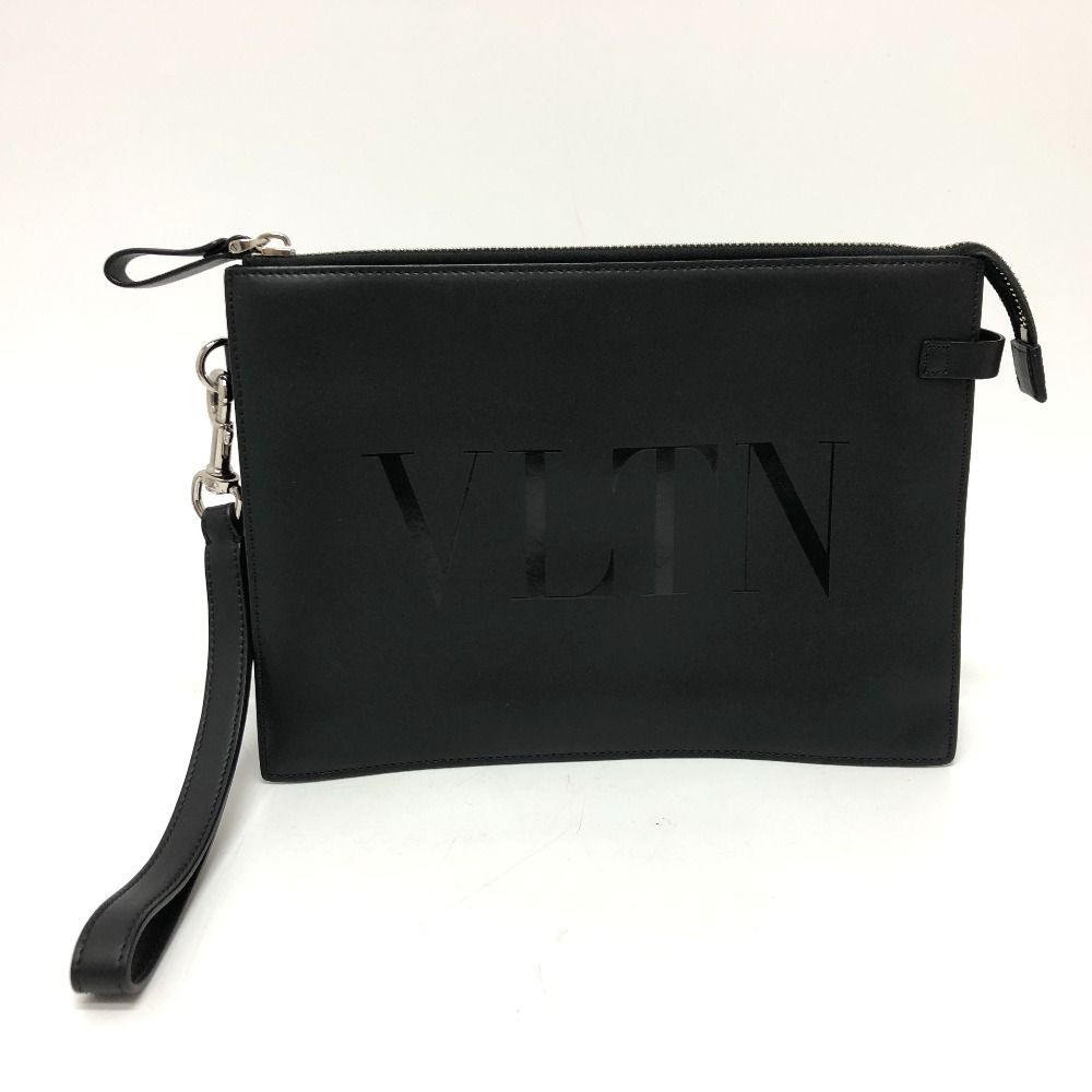VALENTINO ヴァレンティノ クラッチバッグ レザー-お買い得な