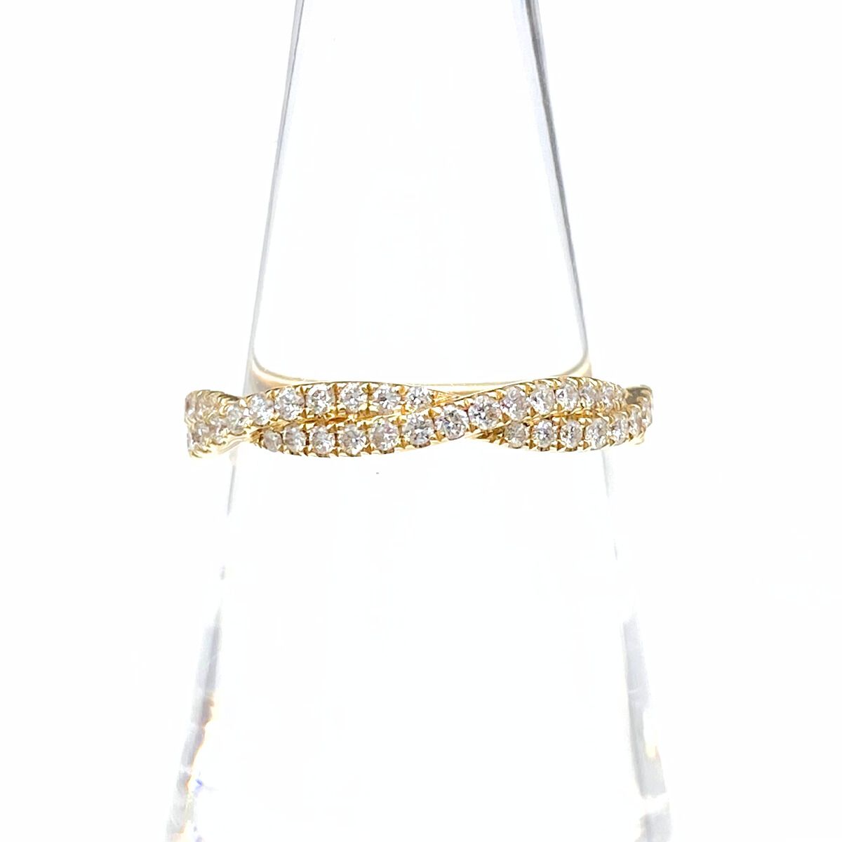 メレダイヤ デザインリング 12号 K18