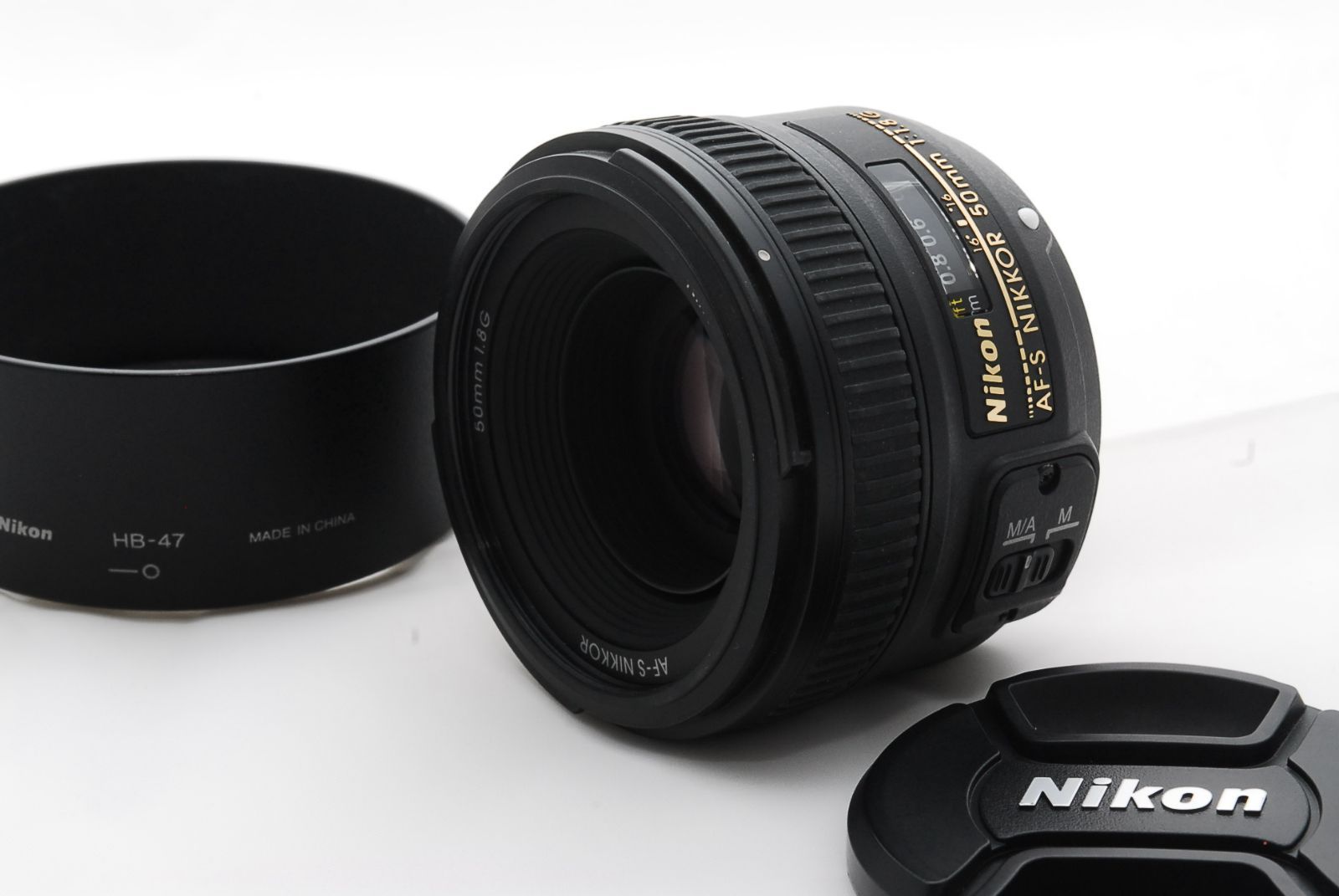 新品級 ☆ Nikon 単焦点レンズ AF-S NIKKOR 50mm f/1.8G フルサイズ