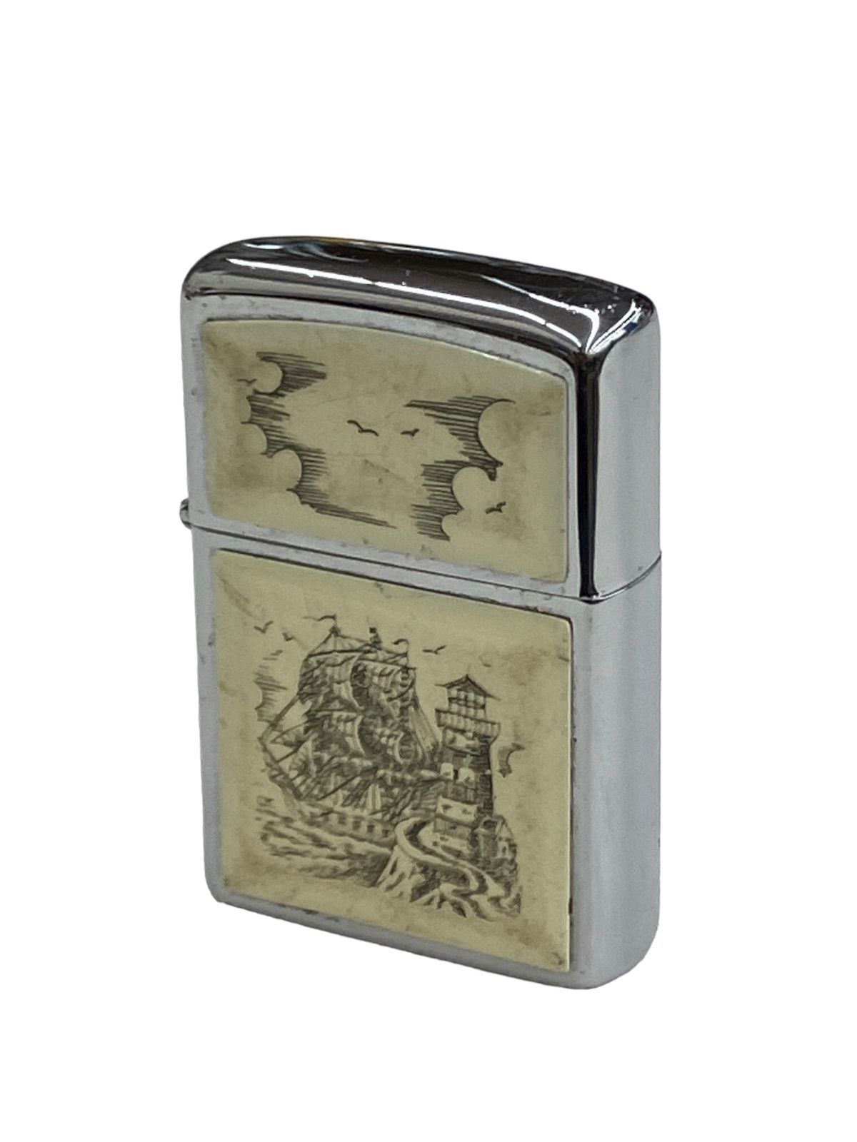 170590 ZIPPO ジッポー スクリムショウ 1984年製 動作品