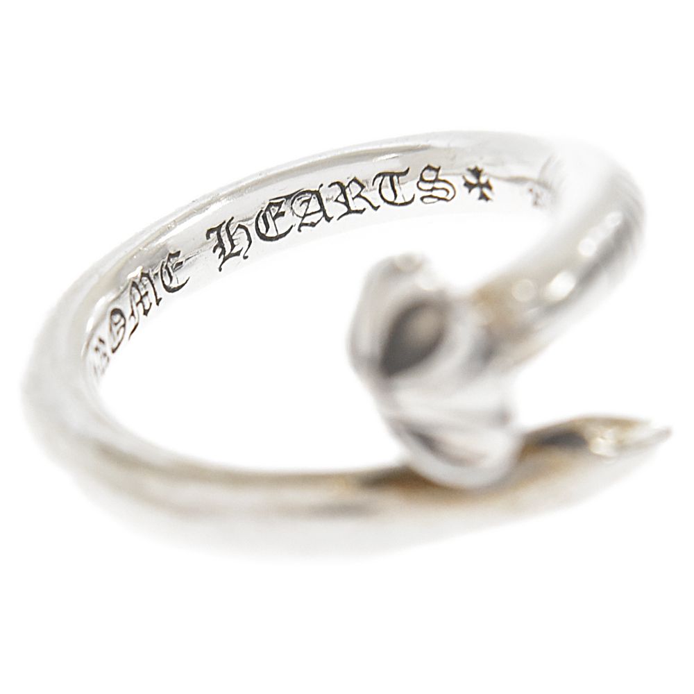 CHROME HEARTS (クロムハーツ) NAIL RING CROSS BALL ネイルクロス