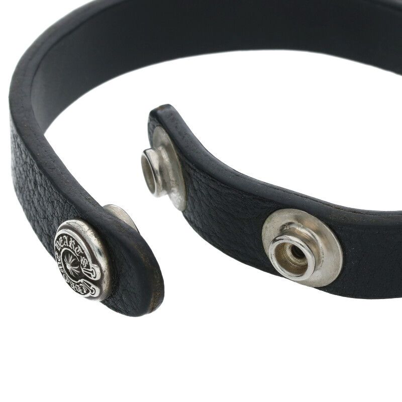 クロムハーツ　カフプレートダガー　レザーブレスレット クロムハーツ CUFF PLATE DAGGER/カフプレートダガー レザー