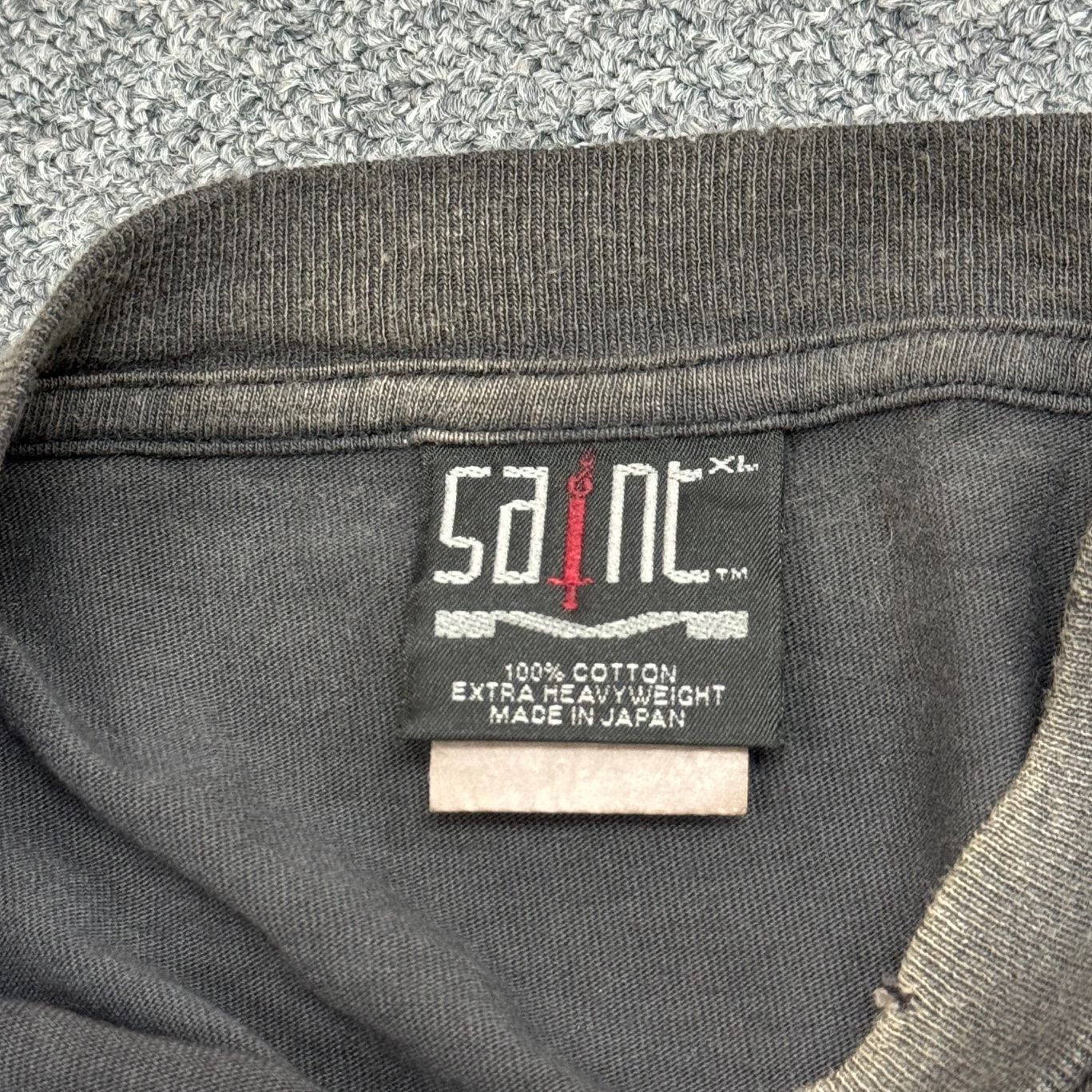 SAINT MICHAEL 24AW LS TEE / TEMPEST テンペスト プリント